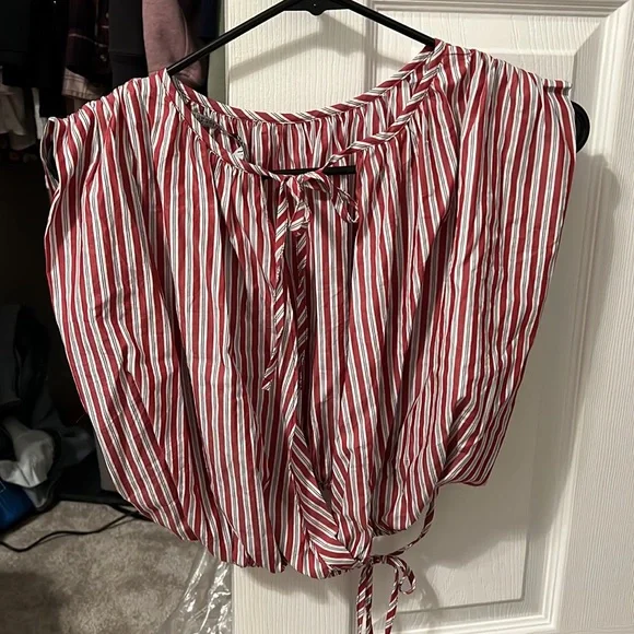 Zara poplin striped shirt - Picture 5 of 5